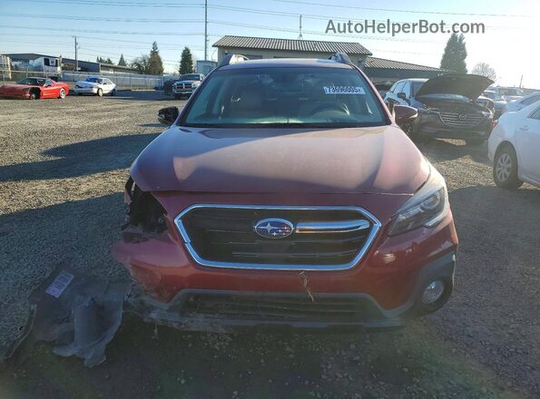 4S4BSENCXJ3245564 2018 SUBARU OUTBACK Red Widok z przodu