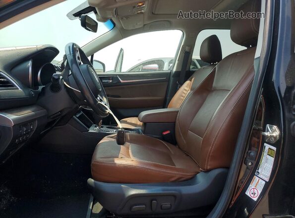 4S4BSETC2K3298960 2019 SUBARU OUTBACK Black წინა სალონის ხედი