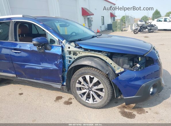 4S4BSETC4H3311913 2017 SUBARU OUTBACK Blue Դիմացի տեսք