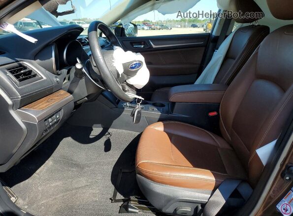 4S4BSETC7K3280776 2019 SUBARU OUTBACK Коричневый Вид салона спереди