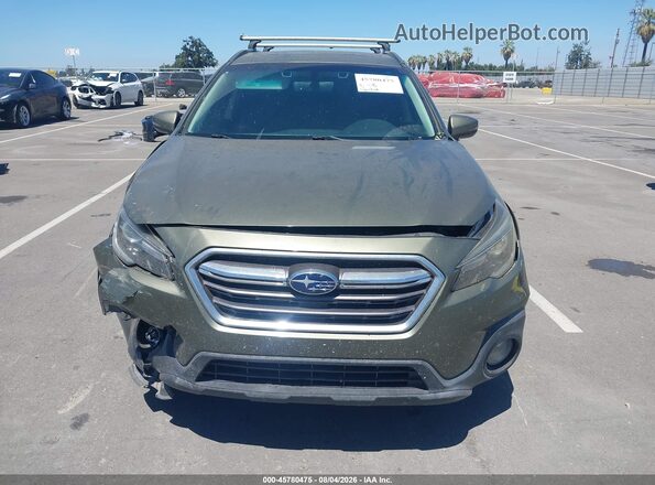 4S4BSETC7K3371384 2019 SUBARU OUTBACK Green ხელსაწყოთა პანელის ხედი