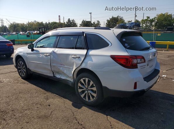 4S4BSETC8H3347653 2017 SUBARU OUTBACK White Rear left