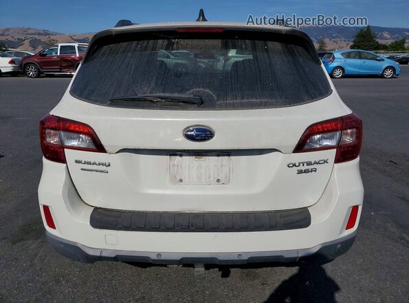 4S4BSETC8H3351251 2017 SUBARU OUTBACK White Rear view