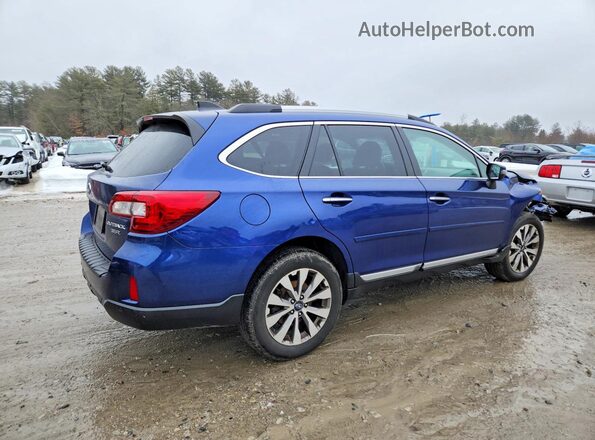4S4BSETCXH3436267 2017 SUBARU OUTBACK Blue Widok z tyłu