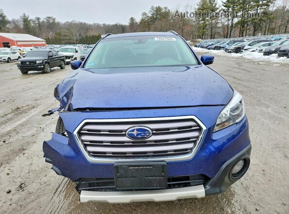 4S4BSETCXH3436267 2017 SUBARU OUTBACK Blue Widok komory silnika