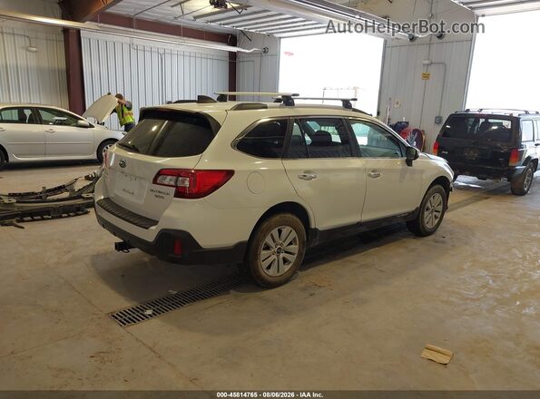 4S4BSETCXK3242989 2019 SUBARU OUTBACK White Tył prawy