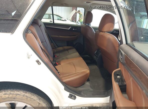 4S4BSETCXK3242989 2019 SUBARU OUTBACK White Widok naklejki z numerem VIN
