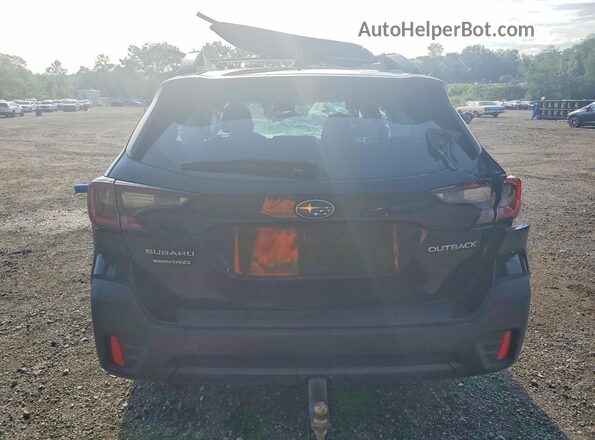 4S4BTAAC1M3228202 2021 SUBARU OUTBACK Черный Вид сзади