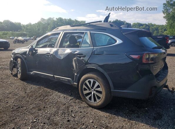4S4BTAAC1M3228202 2021 SUBARU OUTBACK Черный Задняя левая четверть