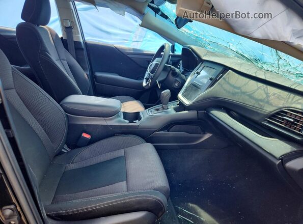 4S4BTAAC1M3228202 2021 SUBARU OUTBACK Черный Вид салона спереди