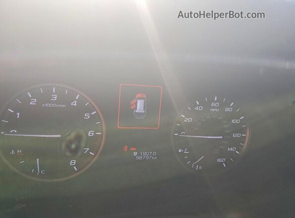 4S4BTAAC1M3228202 2021 SUBARU OUTBACK Черный Вид щитка приборов