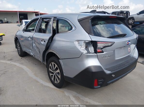 4S4BTAAC3M3176751 2021 SUBARU OUTBACK Silver Tył lewy