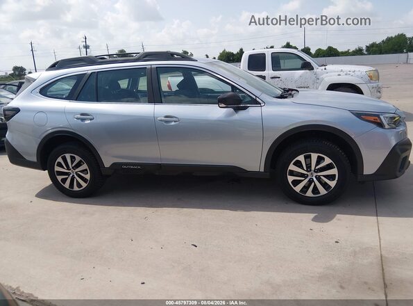 4S4BTAAC3M3176751 2021 SUBARU OUTBACK Silver Widok wnętrza z tyłu