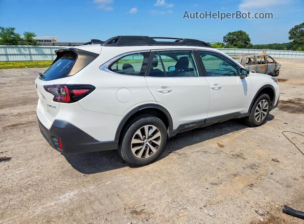 4S4BTAAC4L3175736 2020 SUBARU OUTBACK White Задня права чверть