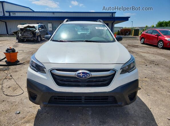4S4BTAAC4L3175736 2020 SUBARU OUTBACK White Вид спереду