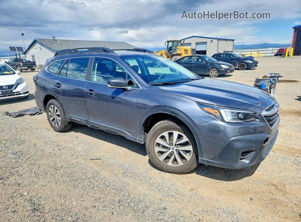 4S4BTAAC4M3163653 2021 SUBARU OUTBACK Gray Delantero derecho