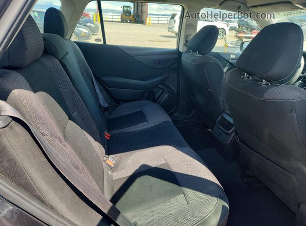 4S4BTAAC4M3163653 2021 SUBARU OUTBACK Gray Vista de los asientos traseros