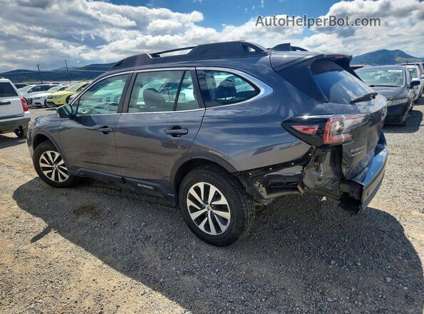 4S4BTAAC4M3163653 2021 SUBARU OUTBACK Gray Trasero izquierdo