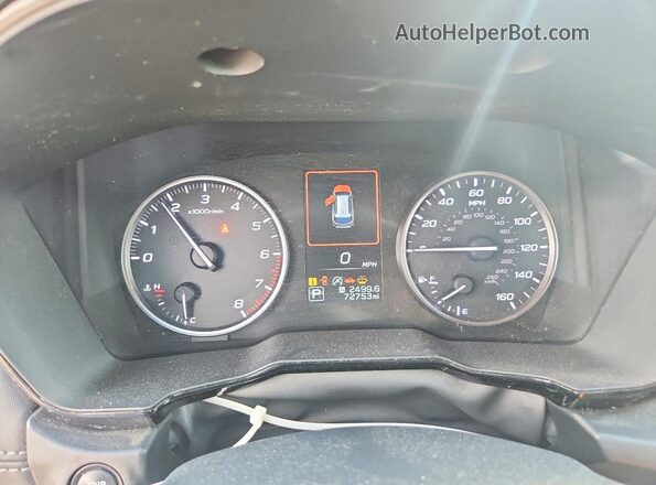 4S4BTAAC4M3163653 2021 SUBARU OUTBACK Gray Vista del cuadro de instrumentos