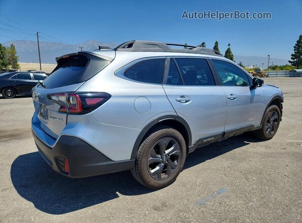 4S4BTAAC5L3224152 2020 SUBARU OUTBACK Silver Tył prawy