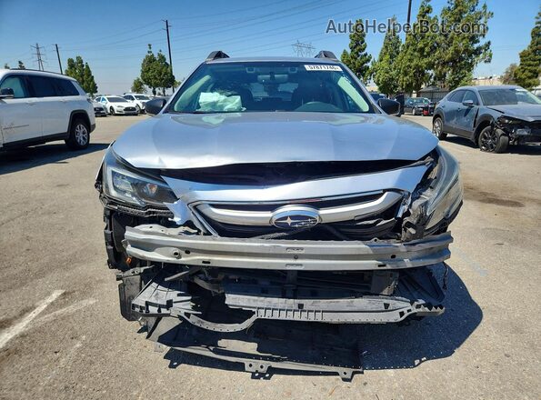 4S4BTAAC5L3224152 2020 SUBARU OUTBACK Silver Widok z przodu