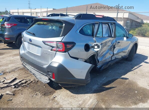 4S4BTAAC6N3102693 2022 SUBARU OUTBACK Silver Tył prawy