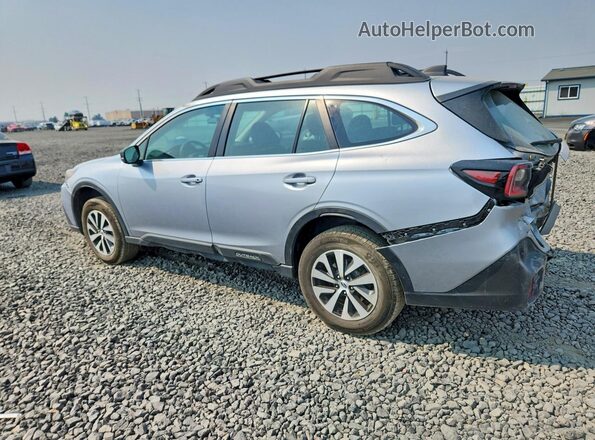 4S4BTAAC6N3236412 2022 SUBARU OUTBACK Серебряный Задняя левая четверть