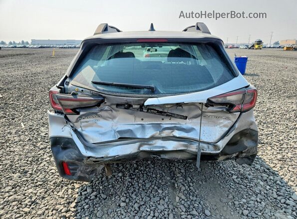 4S4BTAAC6N3236412 2022 SUBARU OUTBACK Серебряный Вид сзади