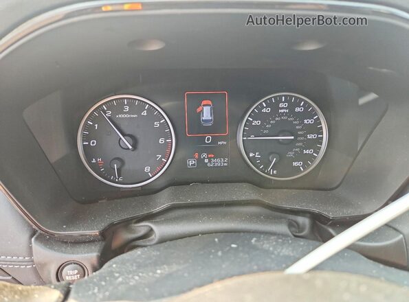 4S4BTAAC6N3236412 2022 SUBARU OUTBACK Серебряный Вид щитка приборов
