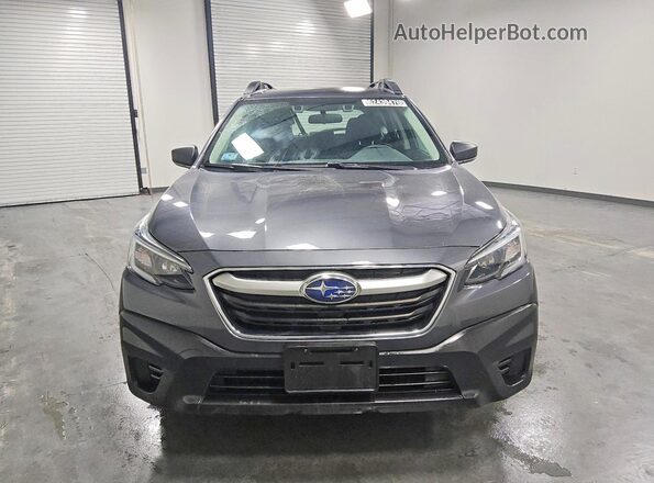 4S4BTAAC7L3256570 2020 SUBARU OUTBACK Gray Front view