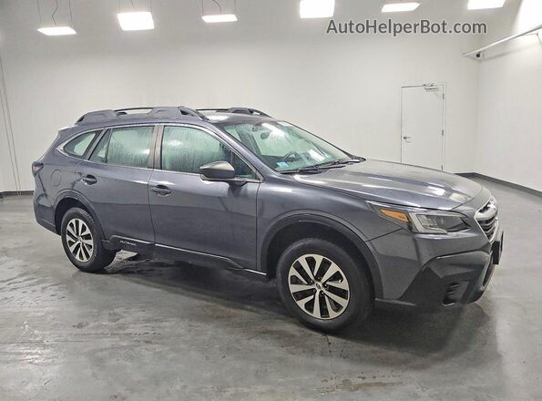 4S4BTAAC7L3256570 2020 SUBARU OUTBACK Gray Front right