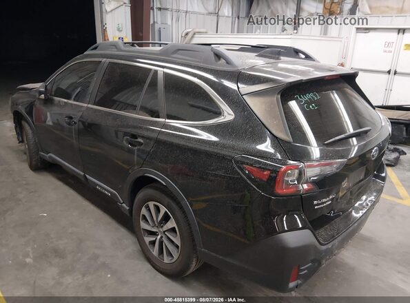 4S4BTAAC7N3275669 2022 SUBARU OUTBACK Черный Задняя левая четверть