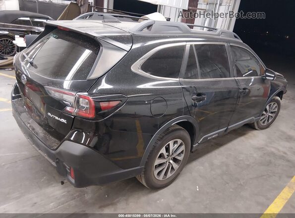 4S4BTAAC7N3275669 2022 SUBARU OUTBACK Черный Задняя правая четверть
