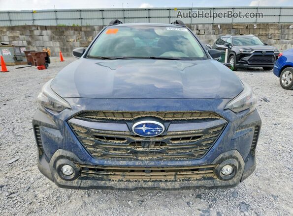 4S4BTAAC7S3202619 2025 SUBARU OUTBACK Синий Вид спереди