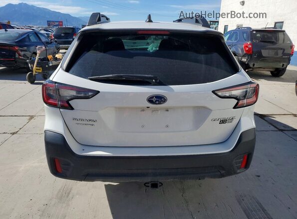 4S4BTAACXN3201436 2022 SUBARU OUTBACK White Вид ззаду