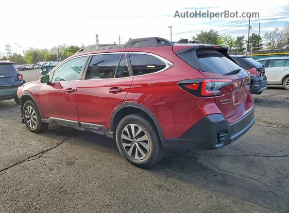 4S4BTACC0L3201892 2020 SUBARU OUTBACK Бордовый Задняя левая четверть