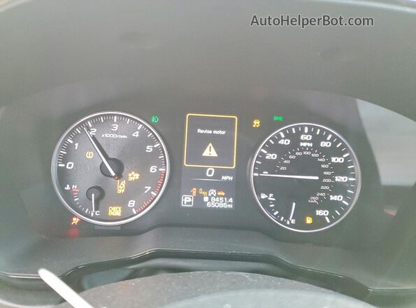 4S4BTACC0L3201892 2020 SUBARU OUTBACK Бордовый Вид щитка приборов