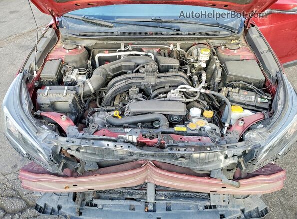 4S4BTACC0L3201892 2020 SUBARU OUTBACK Бордовый Вид задней части салона