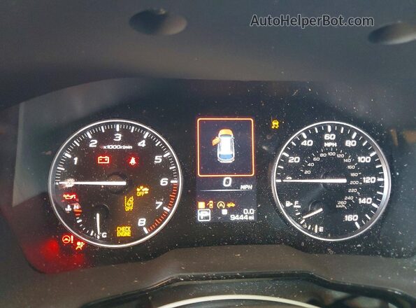4S4BTACC0S3321674 2025 SUBARU OUTBACK Charcoal Вид щитка приладів