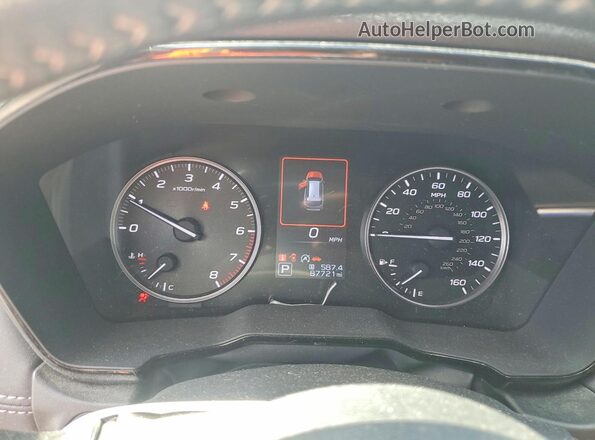 4S4BTACC1L3239549 2020 SUBARU OUTBACK Silver Instrument cluster view