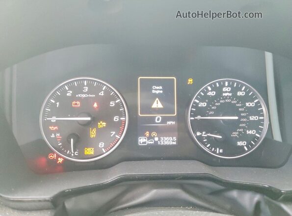 4S4BTACC1S3265454 2025 SUBARU OUTBACK Зеленый Вид щитка приборов
