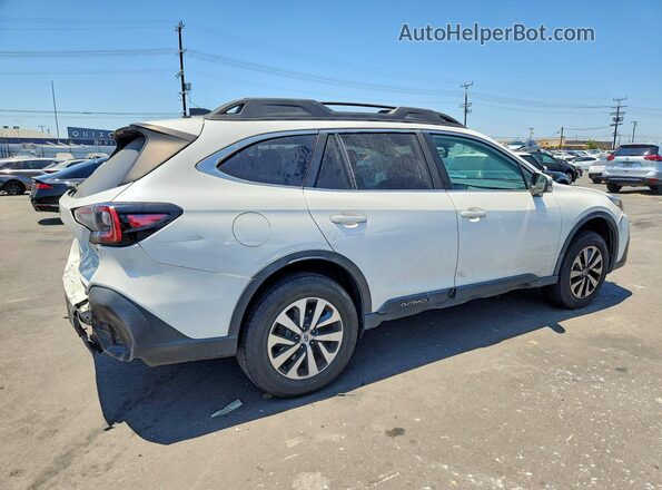 4S4BTACC2L3184660 2020 SUBARU OUTBACK White უკანა მარჯვენა