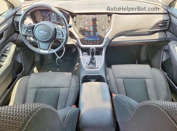 4S4BTACC2L3184660 2020 SUBARU OUTBACK White წინა პანელის ხედი