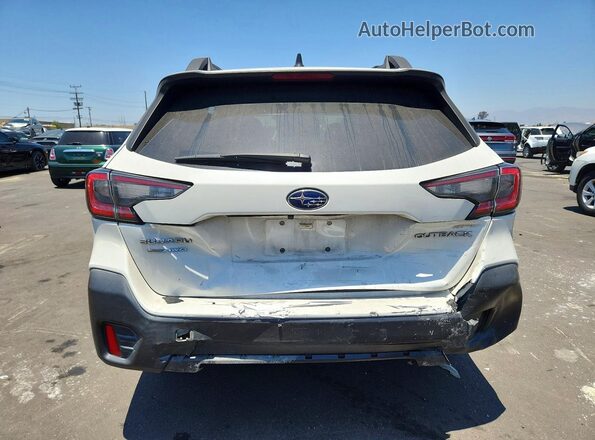4S4BTACC2L3184660 2020 SUBARU OUTBACK White უკანა ხედი