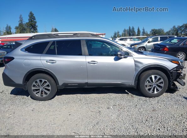 4S4BTACC2L3220069 2020 SUBARU OUTBACK Silver უკანა სალონის ხედი