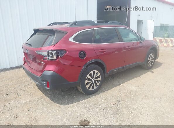 4S4BTACC2N3101313 2022 SUBARU OUTBACK Maroon უკანა მარჯვენა