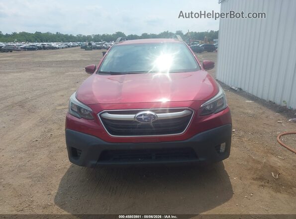 4S4BTACC2N3101313 2022 SUBARU OUTBACK Maroon უკანა სალონის ხედი