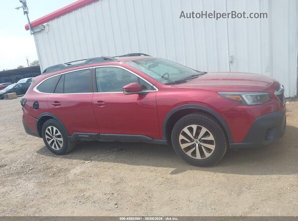 4S4BTACC2N3101313 2022 SUBARU OUTBACK Maroon სალონის 360-გრადუსიანი ხედი