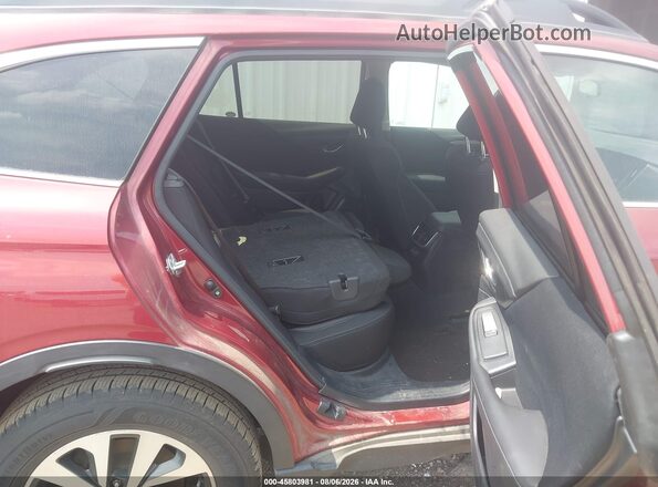 4S4BTACC2N3101313 2022 SUBARU OUTBACK Maroon VIN კოდის სტიკერის ხედი