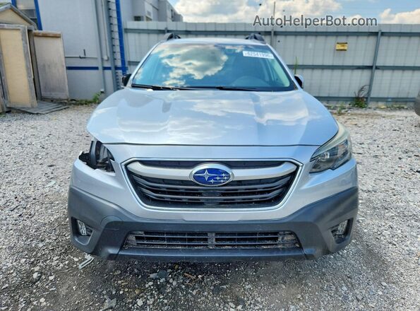 4S4BTACC3L3240458 2020 SUBARU OUTBACK Silver Front view